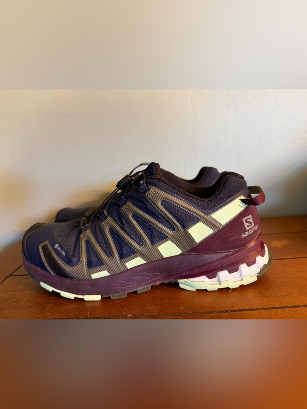 Salomon Women’s XA Pro 3D Goretex Hiking Trail Running Shoes Sneakers Size 9